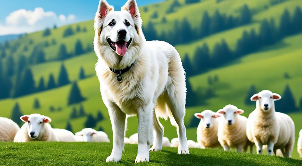 Akbash shepherd dog