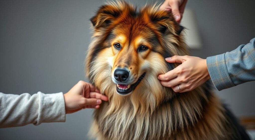 Alabai dog breed grooming