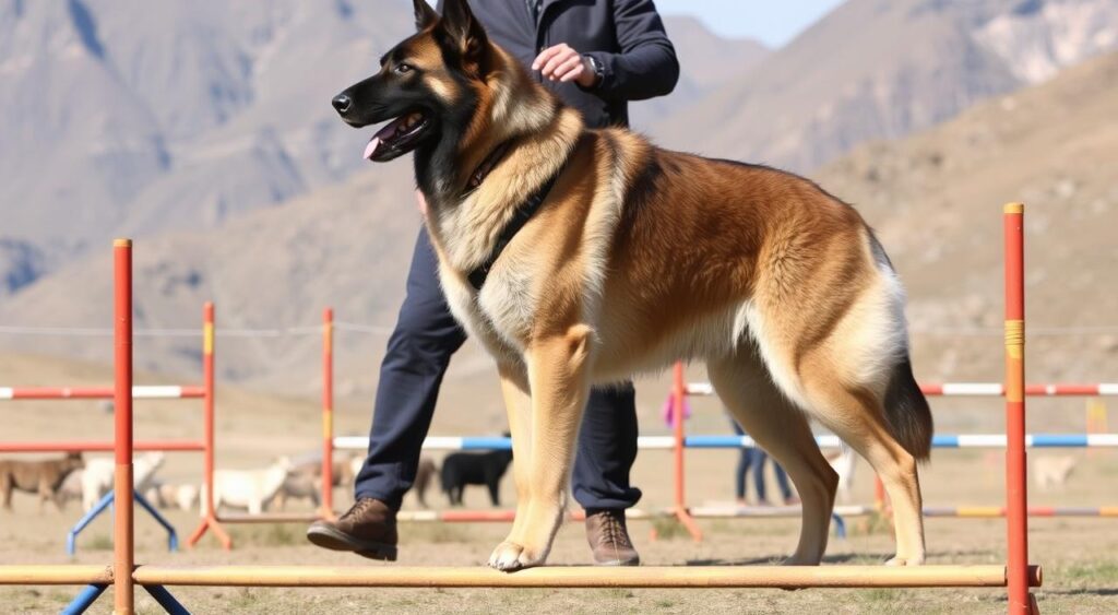 Central Asian Shepherd training