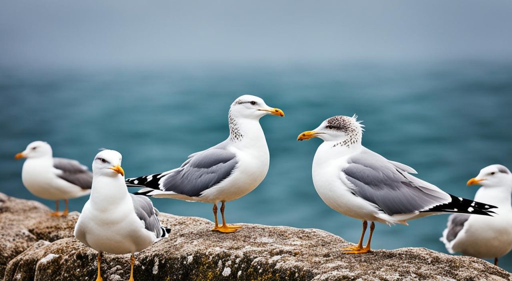 Common Gull Communication