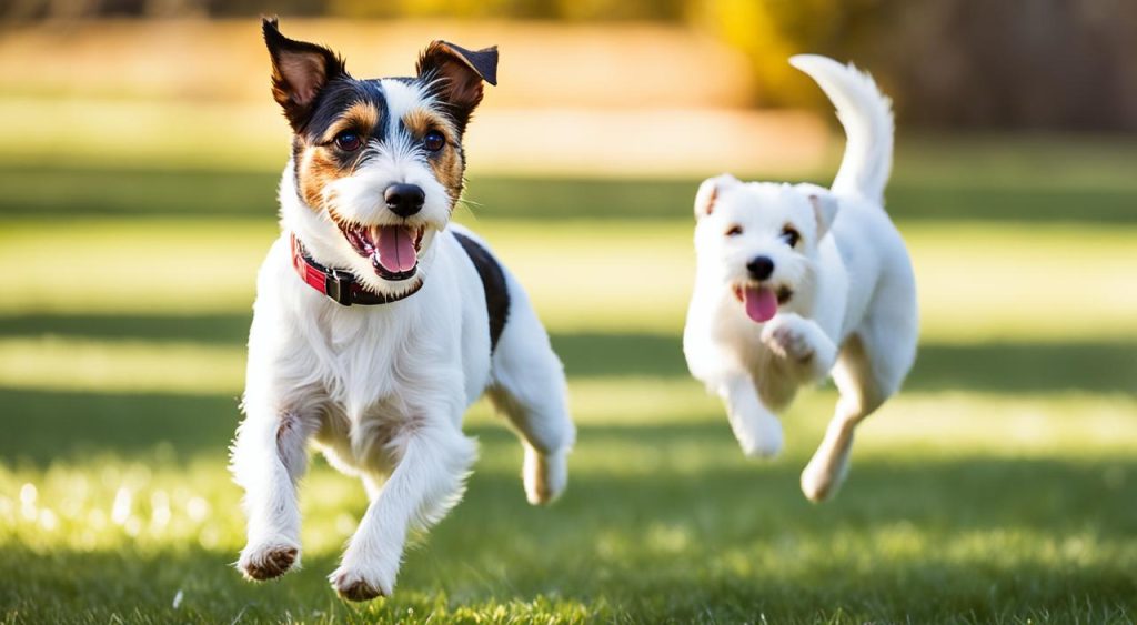 Parson Russell Terrier as an energetic companion