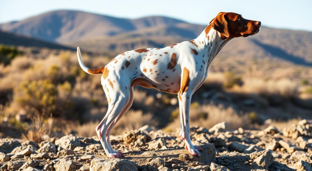 Portuguese Pointer hunting dog