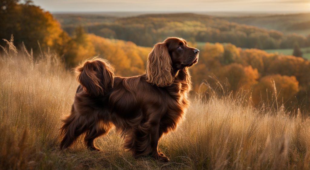 Sussex Spaniel gundog breed