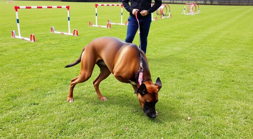 Training Italian hound