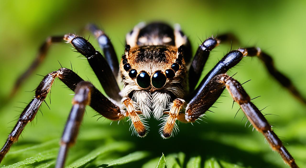 wolf spiders