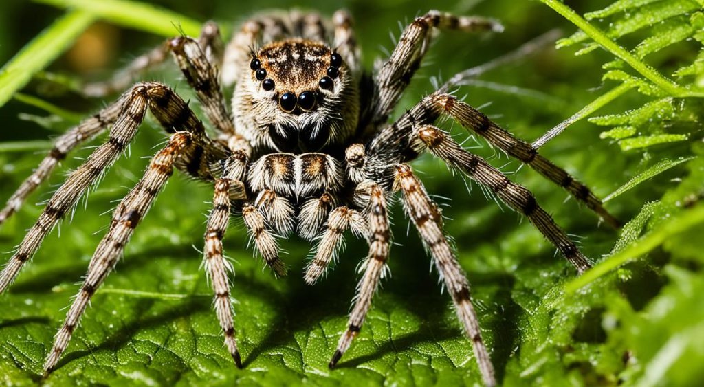 wolf spiders