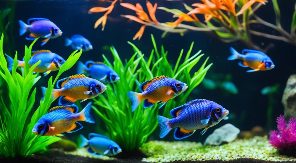 healthy ram cichlids