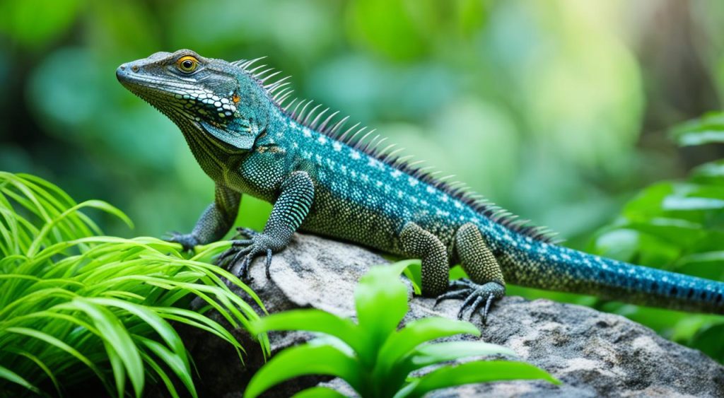 Weber's Sailfin Lizard