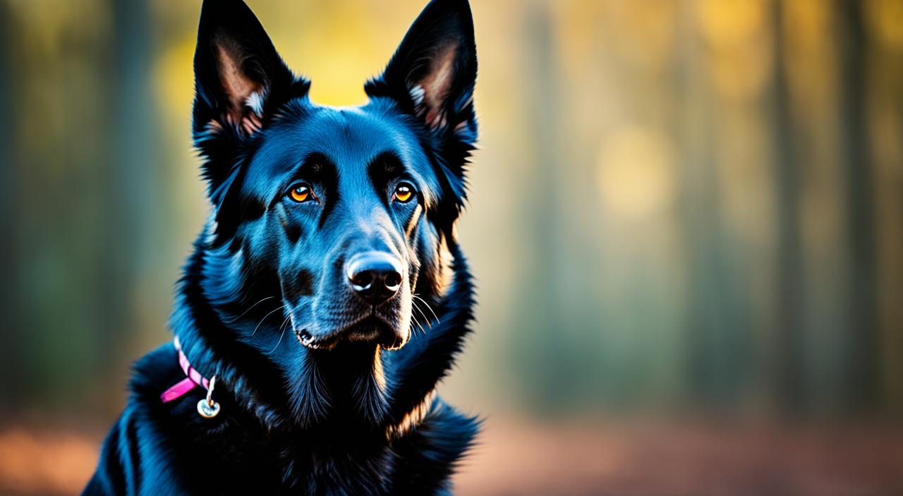 Black German Shepherd