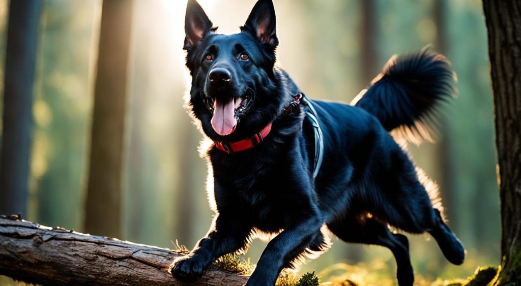 Black German Shepherd