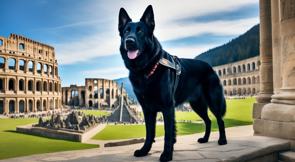 Black German Shepherd