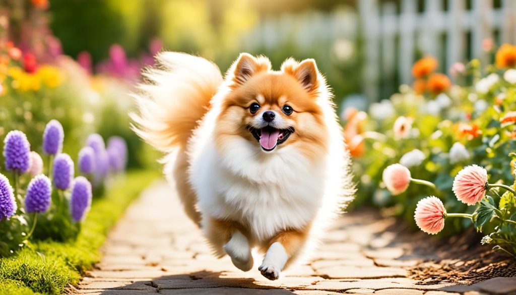 Adorable White Pomeranian