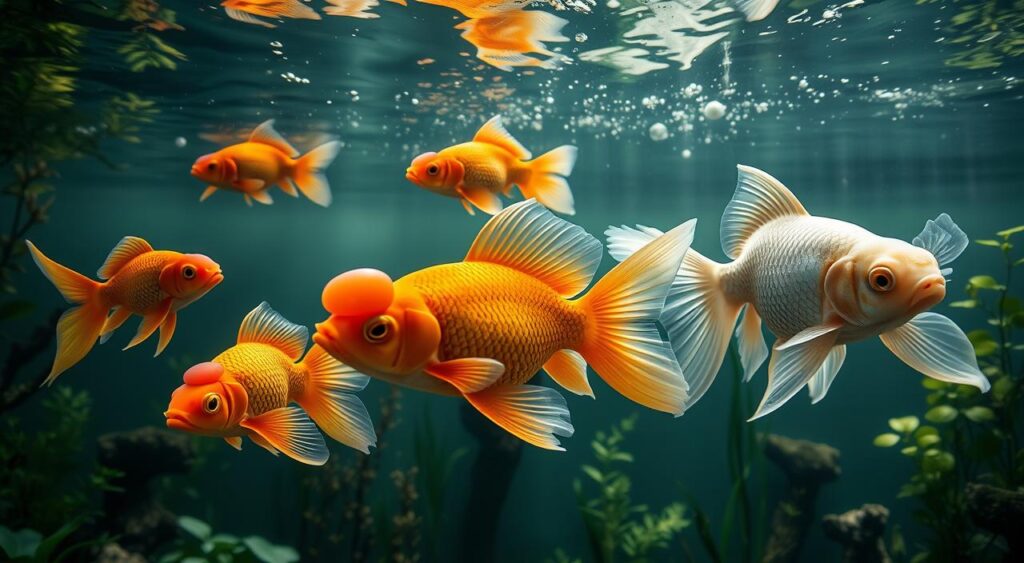 Oranda goldfish history